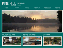 Tablet Screenshot of pinehillvillage.com